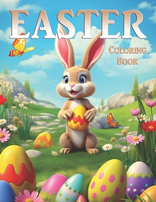 Book cover for Easter Coloring Book