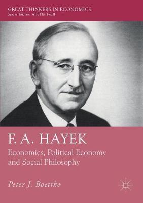 Cover of F. A. Hayek