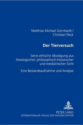 Cover of Der Tierversuch