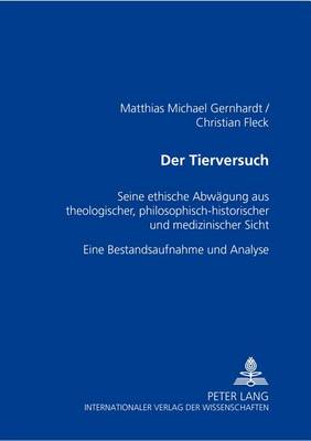 Book cover for Der Tierversuch