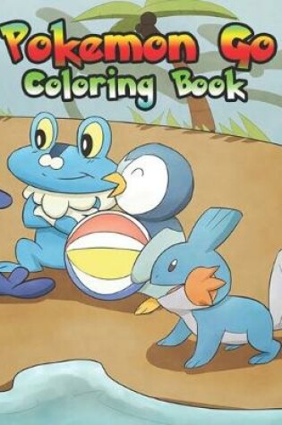 Cover of pokemon go coloring book