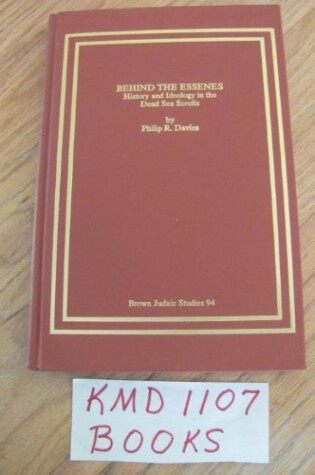 Cover of Behind the Essenes