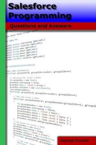 Cover of Salesforce Programming