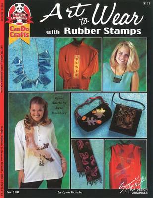 Book cover for Art to Wear with Rubber Stamps