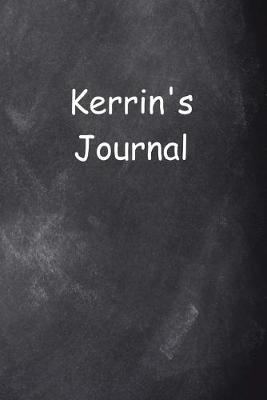 Book cover for Kerrin Personalized Name Journal Custom Name Gift Idea Kerrin