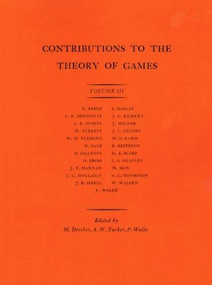 Cover of Contributions to the Theory of Games (AM-39), Volume III