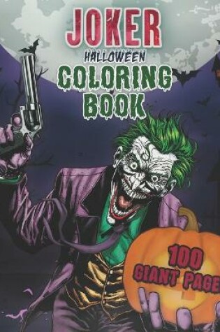 Cover of Joker Halloween Coloring Book