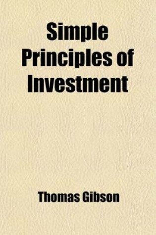 Cover of Simple Principles of Investment