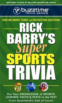 Book cover for Rick Barry's Super Sports Trivia Game