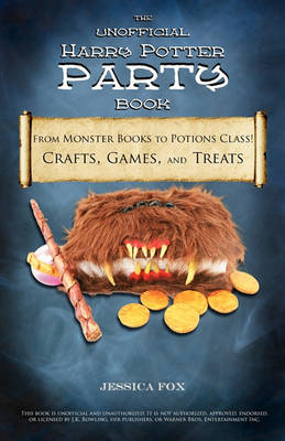 Book cover for The Unofficial Harry Potter Party Book