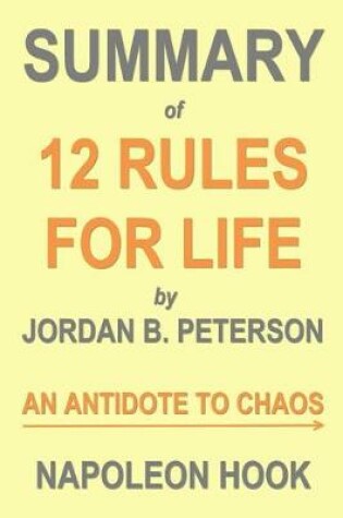 Cover of Summary of 12 Rules for Life by Jordan B. Peterson