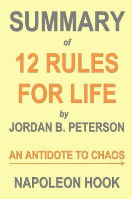Book cover for Summary of 12 Rules for Life by Jordan B. Peterson