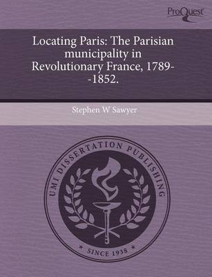 Book cover for Locating Paris