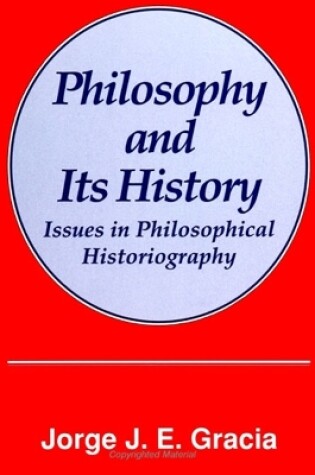 Cover of Philosophy and Its History