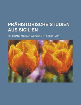 Book cover for Prahistorische Studien Aus Sicilien