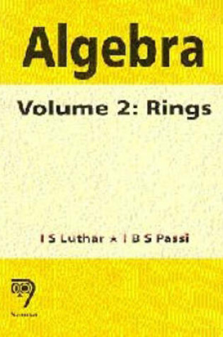 Cover of Algebra, Volume 2