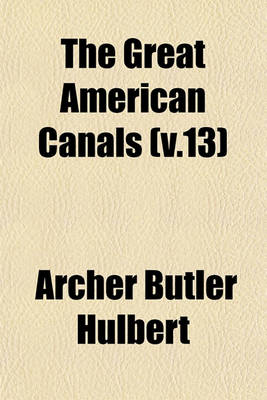 Book cover for The Great American Canals (V.13)