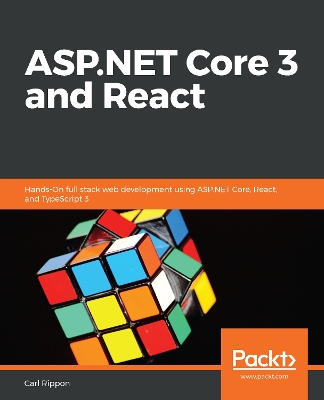 Book cover for ASP.NET Core 3 and React