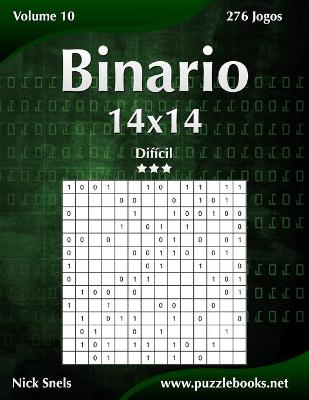 Cover of Binario 14x14 - Difícil - Volume 10 - 276 Jogos