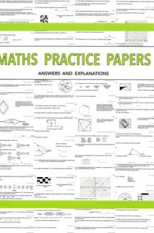 Cover of Maths Practice Papers for Senior School Entry - Answers and Explanations