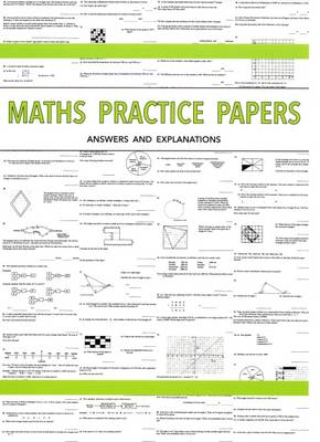 Book cover for Maths Practice Papers for Senior School Entry - Answers and Explanations