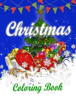 Book cover for Christmas Coloring Book for Adults