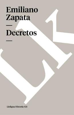 Book cover for Decretos