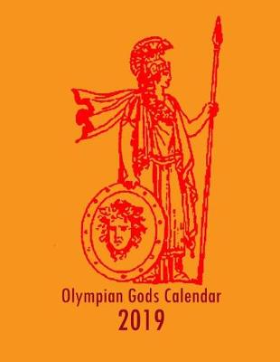 Book cover for Olympian Gods Calendar 2019