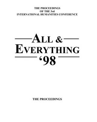 Book cover for The Proceedings of the 3rd International Humanities Conference
