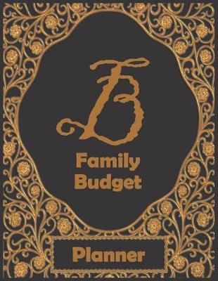 Book cover for B Family Budget Planner