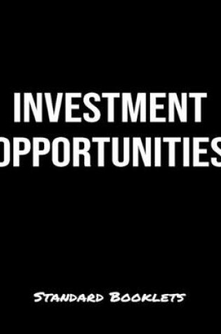 Cover of Investment Opportunities