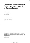 Cover of Defence conversion and economic reconstruction in Eastern Europe