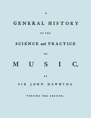 Book cover for A General History of the Science and Practice of Music. Vol.2 of 5. [Facsimile of 1776 Edition of Vol.2.]