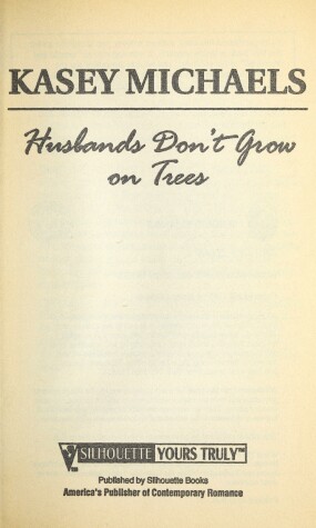 Book cover for Husbands Don't Grow On Trees