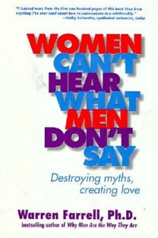 Cover of Women Can't Hear What Men Don't Say