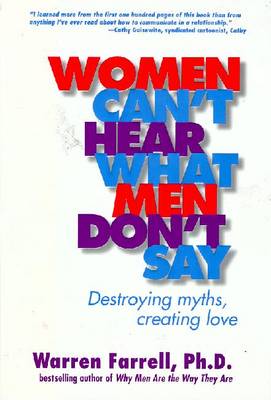 Book cover for Women Can't Hear What Men Don't Say