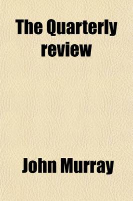 Book cover for The Quarterly Review (Volume 74)