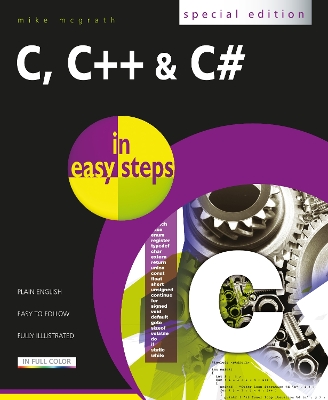 Cover of C, C++ & C# in easy steps