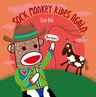 Book cover for Sock Monkey Rides Again