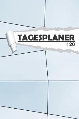 Book cover for Tagesplaner Metall Optik