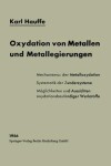 Book cover for Oxydation von Metallen und Metallegierungen