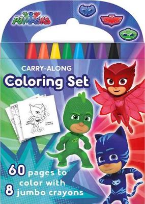 Book cover for Pj Masks: Carry-Along Coloring Set