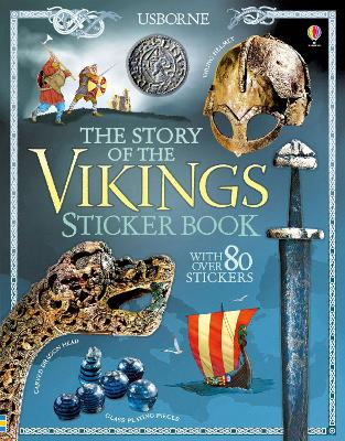 Book cover for Story of the Vikings Sticker Book