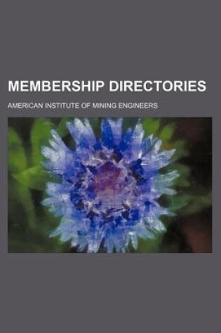 Cover of Membership Directories