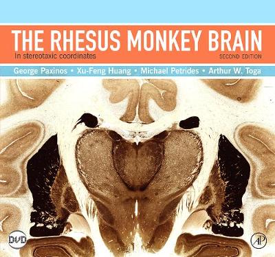 Book cover for The Rhesus Monkey Brain in Stereotaxic Coordinates