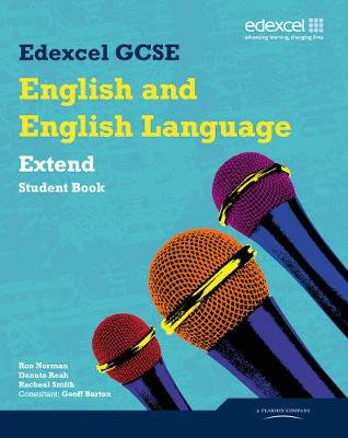 Book cover for Edexcel GCSE English and English Language Extend Student Book