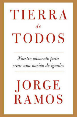 Cover of Tierra de Todos