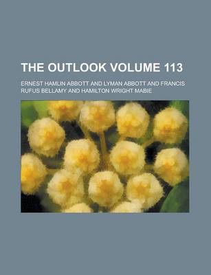 Book cover for The Outlook Volume 113