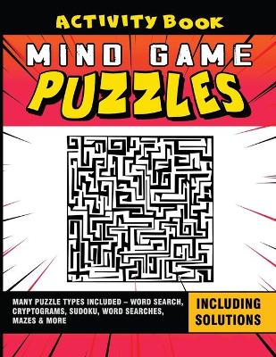 Book cover for Mind Game Puzzles - Activity Book