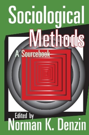 Cover of Sociological Methods